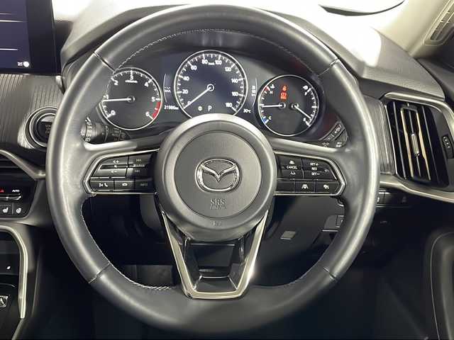 マツダ ＣＸ－６０ XD Sパッケージ 広島県 2023(令5)年 2.2万km ロジウムホワイトプレミアムメタリック 純正12.3型ナビ/360度ビューモニター/パワーシート/ポジションメモリー/シートヒーター/パワーバックドア/ステアリングヒーター/パドルシフト/レーダークルーズコントロール/ヘッドアップディスプレイ/ブラインドスポットモニタリング/アダプティブLEDヘッドライト/衝突軽減ブレーキ/レーンキープアシスト/誤発進抑制機能/ETC/USB入力端子