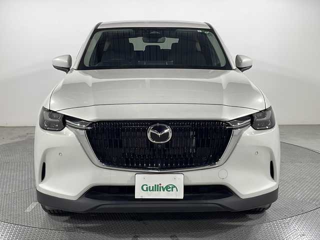 マツダ ＣＸ－６０ XD Sパッケージ 広島県 2023(令5)年 2.2万km ロジウムホワイトプレミアムメタリック 純正12.3型ナビ/360度ビューモニター/パワーシート/ポジションメモリー/シートヒーター/パワーバックドア/ステアリングヒーター/パドルシフト/レーダークルーズコントロール/ヘッドアップディスプレイ/ブラインドスポットモニタリング/アダプティブLEDヘッドライト/衝突軽減ブレーキ/レーンキープアシスト/誤発進抑制機能/ETC/USB入力端子