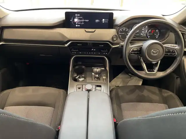 マツダ ＣＸ－６０ XD Sパッケージ 埼玉県 2023(令5)年 2.2万km ロジウムホワイトプレミアムメタリック i-ACTIVSENSE/純正12.3型ナビ/　　BT/USB/フルセグ/360度ビューモニター/レーダークルーズコントロール/パワーバックドア/パワーシート/シートメモリー/シートヒーター/ステアリングヒーター/パドルシフト/ヘッドアップディスプレイ/ブラインドスポットモニタリング/コーナーセンサー/アダプティブLEDヘッドライト/スマートキー2本/ビルトインETC