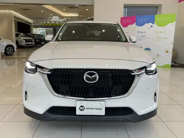 マツダ ＣＸ－６０ XD Sパッケージ 埼玉県 2023(令5)年 2.2万km ロジウムホワイトプレミアムメタリック i-ACTIVSENSE/純正12.3型ナビ/　　BT/USB/フルセグ/360度ビューモニター/レーダークルーズコントロール/パワーバックドア/パワーシート/シートメモリー/シートヒーター/ステアリングヒーター/パドルシフト/ヘッドアップディスプレイ/ブラインドスポットモニタリング/コーナーセンサー/アダプティブLEDヘッドライト/スマートキー2本/ビルトインETC