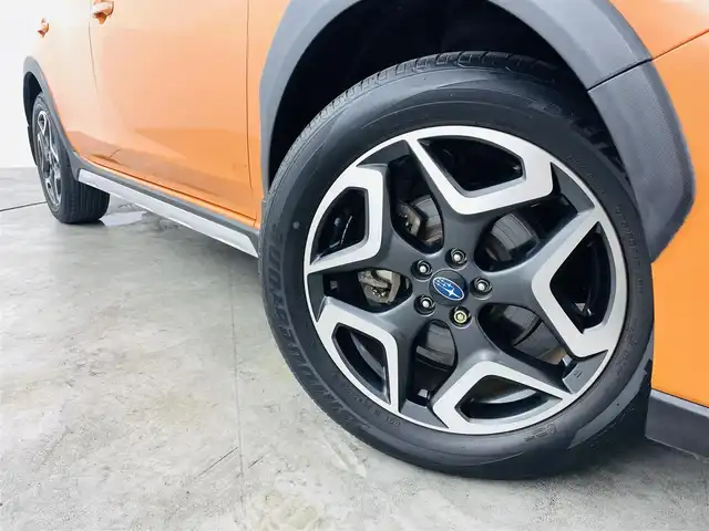 スバル ＸＶ ハイブリッド アドバンス 福島県 2019(平31)年 3.2万km サンシャインオレンジ アイサイト/・プリクラッシュブレーキ　/・ツーリングアシスト　/・ＡＴ誤発進抑制制御/・後退時ブレーキアシスト/・全車速追従機能付クルーズコントロール/・アダプティブドライビングビーム/後退方警戒支援システム/純正ナビゲーション/【TV/BT/CD/AM・FM/SD/AUX/Ipod】/・バックカメラ/ETC/パドルシフト/ステアリングスイッチ/プッシュスタート/・スマートキー/D/Nパワーシート/電子パーキング/・オートホールド/ＬＥＤライト/・フォグライト/純正フロアマット/ドアバイザー/電動格納ミラー