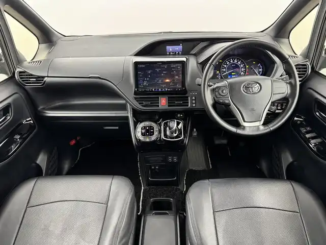 トヨタ ノア ハイブリッド Si ダブルバイビーⅡ 福岡県 2020(令2)年 5.3万km ブラック アルパイン後席モニター／ナビ　/バックカメラ　/ＥＴＣ　/前後ドラレコ　/クルーズコントロール　/コーナーセンサー　/衝突軽減ブレーキ　/レーンキープ　/アクセル踏み間違い防止　/両側電動スライドドア　/シートヒーター