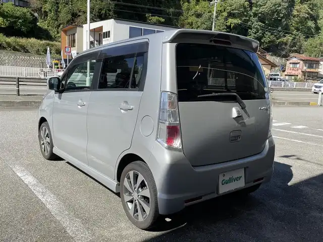 スズキ ワゴンＲ スティングレー T 岐阜県 2011(平23)年 8.3万km シルキーシルバーメタリック 4WD/スマートキー/SDナビ/【Bluetooth．CD.DVD.AM/FM．TV】/ETC/バックカメラ/純正アルミホイール/ベンチシート/シートヒーター/オートライト/フォグライト/ドアバイザー/ウィンカーミラー/保証書/取扱説明書/スペアキー