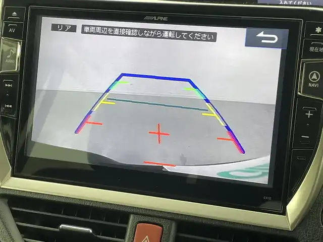 トヨタ エスクァイア ハイブリッド Gi 熊本県 2015(平27)年 8万km スパークリングブラックパールクリスタルシャイン 社外ナビEX10（ＣＤ・ＤＶＤ・フルセグ・ＢＴ・ＳＤ）/バックカメラ　/社外前方ドライブレコーダー　/アルパインフリップダウンモニター/ビルトインＥＴＣ　/両側パワースライドドア　/前席シートヒーター　/クルーズコントロール　/置くだけ充電/横滑り防止/先行車発進お知らせ/トラクションコントール/純正フロアマット/純正１５インチAW/オートライト/LEDヘッドライト/フォグライト/スマートキー/プッシュスタート/スペアキー1本/保証書/取扱説明書