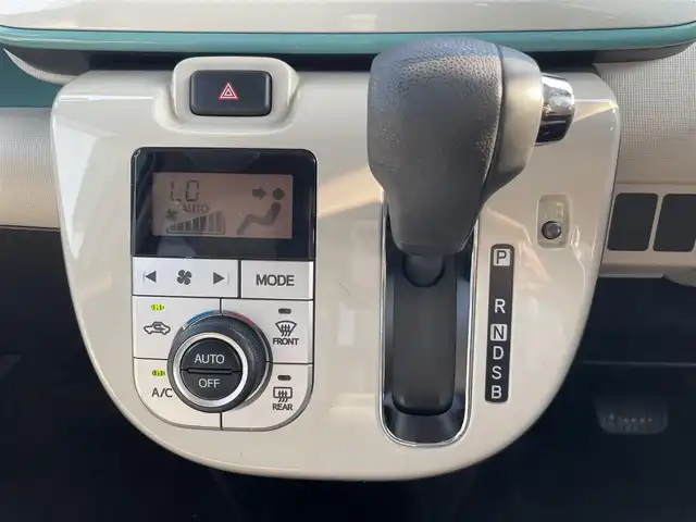 ダイハツ ムーヴ キャンバス X LTD メイクアッフ SA Ⅱ 福岡県 2016(平28)年 8.9万km パールホワイトⅢ/ファインミントメタリック 2トーン 横滑り防止/エアバッグ(W＋サイド)/盗難防止/オートライト/オートマチックハイビーム/カーテンエアバッグ/アイドリングストップ/TRC/純正SDナビ(フルセグTV、BT、CD)/純正フロアマット/両側パワスラ/ベンチシート/コーナーセンサー(後)/スマートキー