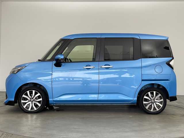 トヨタ タンク カスタムG－T 兵庫県 2018(平30)年 5.8万km ファインブルーマイカメタリック ・ワンオーナー/・社外ナビ（CD・DVD・SD・TV・BT）/・バックカメラ/・両側パワースライドドア/・クルーズコントロール/・スマートアシスト/・衝突回避支援ブレーキ機能/・衝突警報機能（対車両・対歩行者）、/・車線逸脱警報機能/・誤発進抑制制御機能/・後方誤発進抑制制御機能/・先行車発進お知らせ機能/・クルーズコントロール/・LEDヘッドライト/・オートライト/・LEDフォグランプ/・アイドリングストップ/・純正15インチAW/・ETC/・スマートキー/・ドライブレコーダー