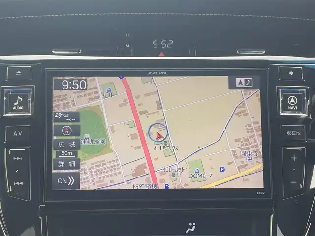 トヨタ ハリアー プレミアム 滋賀県 2017(平29)年 3.9万km ホワイトパールクリスタルシャイン ガラスサンルーフ/純正ALPINEナビ　【EX9V】/（AM/FM/CD/DVD/SD/USB/フルセグ/Bluetooth）/ETC/バックカメラ/横滑り防止装置/クルーズコントロール/アイドリングストップ/レーンキープアシスト/アイドリングストップ/黒革シート/運転席・助手席メモリー付きパワーシート/運転席・助手席シートヒーター/ウッドコンビステアリング/ステアリングスイッチ/電動リアゲート/電動格納ミラー/オートライト/フロントフォグ/オートハイビーム/LEDヘッドライト/プッシュスタート/スマートキー/スペアキー/パワーウインドウ/パワーステアリング