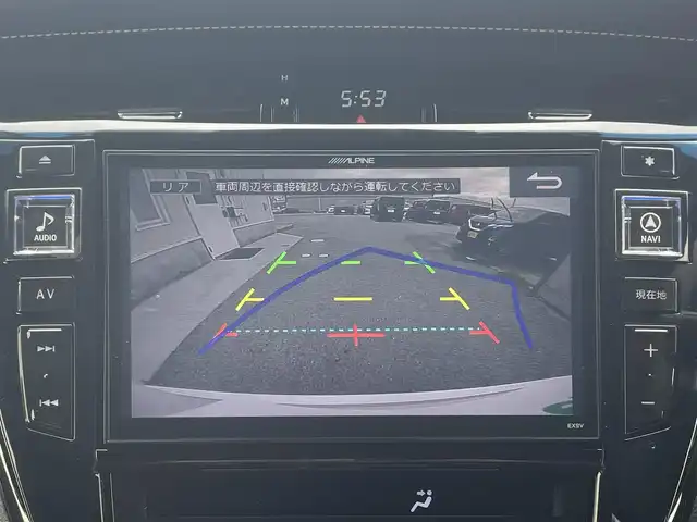 トヨタ ハリアー プレミアム 滋賀県 2017(平29)年 3.9万km ホワイトパールクリスタルシャイン ガラスサンルーフ/純正ALPINEナビ　【EX9V】/（AM/FM/CD/DVD/SD/USB/フルセグ/Bluetooth）/ETC/バックカメラ/横滑り防止装置/クルーズコントロール/アイドリングストップ/レーンキープアシスト/アイドリングストップ/黒革シート/運転席・助手席メモリー付きパワーシート/運転席・助手席シートヒーター/ウッドコンビステアリング/ステアリングスイッチ/電動リアゲート/電動格納ミラー/オートライト/フロントフォグ/オートハイビーム/LEDヘッドライト/プッシュスタート/スマートキー/スペアキー/パワーウインドウ/パワーステアリング