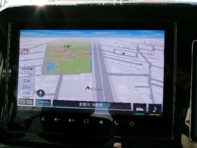 スズキ ワゴンＲ スマイル HYBRID S 岡山県 2021(令3)年 2.9万km オフブルーメタリック/ホワイト2トーン 【SUZUKI Safety Support  】/・デュアルカメラブレーキサポート/・誤発進抑制機能/・車線逸脱警報機能/・ふらつき警報機能/・先行車発進お知らせ機能/・ハイビームアシスト/・標識認識機能/・後退時ブレーキサポート/・後方誤発進抑制機能/・リヤパーキングセンサー/・全方位モニター/純正メモリーナビ/フルセグテレビ/フロント・サイド・バックカメラ/DVD再生可能/Bluetooth/USB/スマートキー2個/運転席シートヒーター/両側パワースライドドア/社外フロアマット/社外ドライブレコーダー（フロント・リア）/リアソナー/オートライト