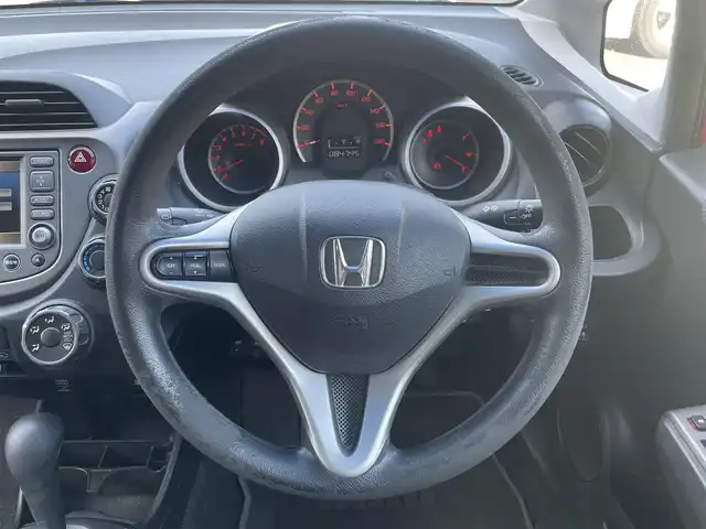 ホンダ フィット G スマートスタイルエディション 静岡県 2009(平21)年 8.5万km ミラノレッド 純正ナビ　/・ＴＶ　/・ＤＶＤ再生　/バックカメラ　/スマートキー　/純正フロアマット　/ドアバイザー　/ＡＢＳ　/取扱説明書　/保証書