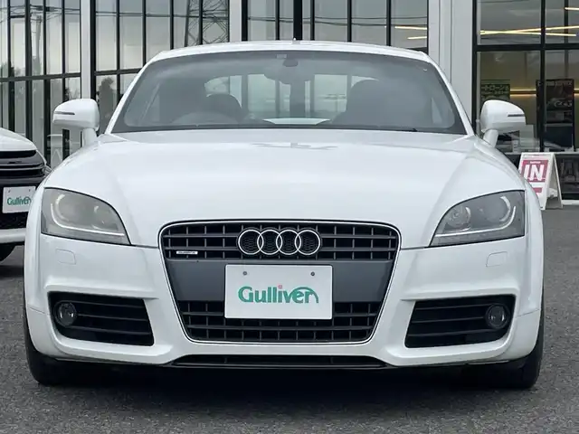 アウディ ＴＴクーペ 2．0 TFSI クワトロ 道央・札幌 2009(平21)年 13.7万km アイビスホワイト 4WD/純正HDDナビ/FM/AM/CD/DVD/BT/フルセグTV/横滑り防止システム/ハンドルシフト/MT付きAT/D・N席パワーシート/D・N席シートヒーター/ETC/電動格納ミラー/オートライト/リモコンキー