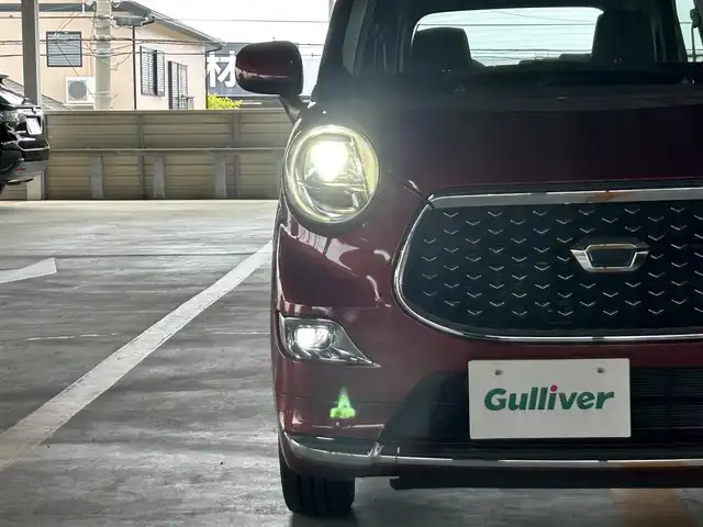 ダイハツ キャスト スタイル GプライムコレSAⅢ 静岡県 2020(令2)年 5.6万km ファイアークォーツレッドM 純正ナビ/・フルセグ/CD/DVD/Bluetooth/SD/USB/バックカメラ/ハーフレザーシート/革巻きステアリング/・ステアリングスイッチ/オートライト/スマートキー/・プッシュスタート/LEDヘッドライト/・フォグランプ/電動格納ミラー/純正アルミホイール/純正フロアマット/シートヒーター