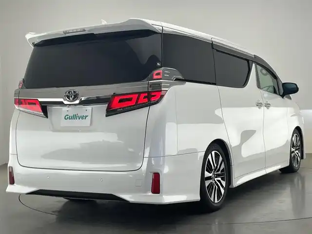 トヨタ ヴェルファイア Z Gエディション 愛知県 2018(平30)年 4.5万km ホワイトパールクリスタルシャイン アルパイン１１型ナビ　フルセグＴＶ　ＨＤＭＩ　アルパイン１２．８型後席モニター　ミラー型ドラレコ　前後ドラレコ　電動リアゲート　両側パワスラ　バックカメラ　黒革　シートヒーター　シートベンチレーション　オットマン　セーフティセンス　衝突軽減　追従クルコン　ＬＥDオートライト　フォグランプ　禁煙車