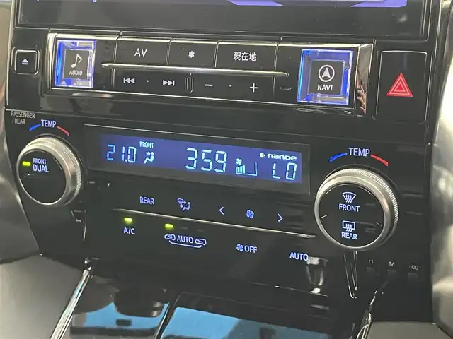 トヨタ ヴェルファイア Z Gエディション 愛知県 2018(平30)年 4.5万km ホワイトパールクリスタルシャイン アルパイン１１型ナビ　フルセグＴＶ　ＨＤＭＩ　アルパイン１２．８型後席モニター　ミラー型ドラレコ　前後ドラレコ　電動リアゲート　両側パワスラ　バックカメラ　黒革　シートヒーター　シートベンチレーション　オットマン　セーフティセンス　衝突軽減　追従クルコン　ＬＥDオートライト　フォグランプ　禁煙車