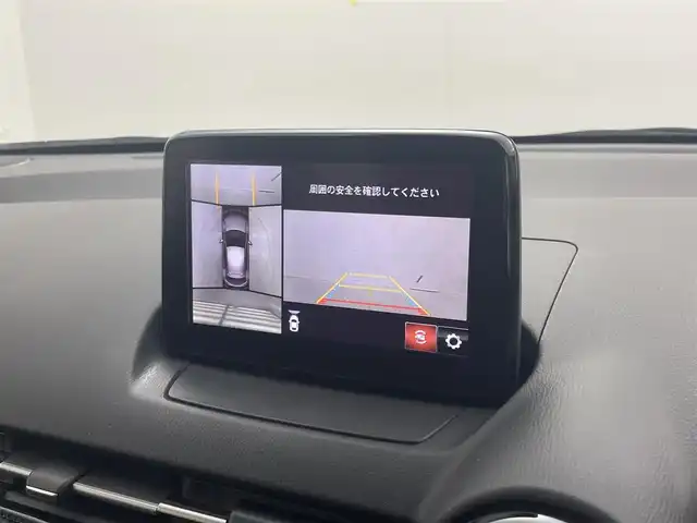 マツダ デミオ 15S 茨城県 2018(平30)年 3.8万km マシーングレープレミアムM 純正ナビ/全方位カメラ/フルセグ/衝突被害軽減ブレーキ/車線逸脱抑制装置/オートマチックハイビーム/ソナー/BSM/ETC/シートヒーター/純正15インチAW/LEDヘッドライト/スマートキー