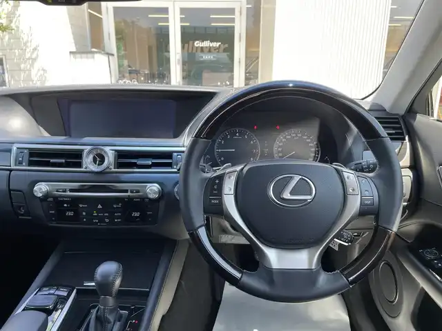 レクサス ＧＳ 350 石川県 2014(平26)年 8.3万km 黒 純正メモリーナビ/CD/DVD/フルセグTV/バックカメラ/LEDヘッドライト/ビルトインETC/スマートキー/プッシュスタート/電動ミラー/パワーシート/純正アルミホイール/ABS/ダブルエアバッグ