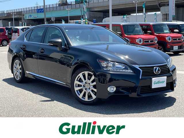レクサス ＧＳ 350 石川県 2014(平26)年 8.3万km 黒 純正メモリーナビ/CD/DVD/フルセグTV/バックカメラ/LEDヘッドライト/ビルトインETC/スマートキー/プッシュスタート/電動ミラー/パワーシート/純正アルミホイール/ABS/ダブルエアバッグ