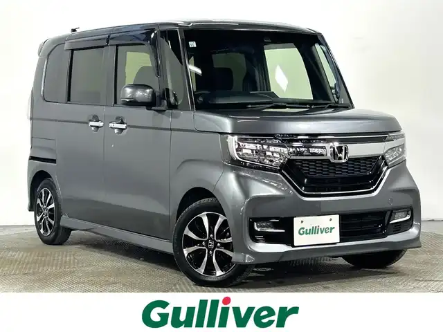 ホンダ Ｎ ＢＯＸ G L ホンダセンシング 大阪府 2017(平29)年 4.9万km シャイニンググレーM 社外ナビ(フルセグ/DVD再生/Bluetooth) バックカメラ ETC 片側パワースライドドア 衝突軽減 レーダークルコン レーンアシスト LEDオートライト シーケンシャルウインカー 禁煙車