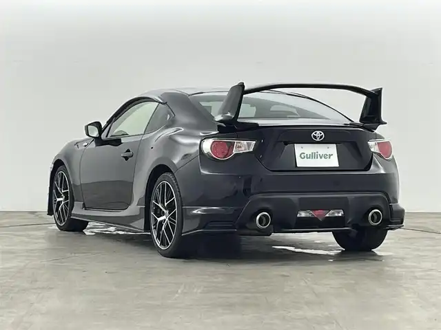トヨタ ８６ GT エアロパッケージFT 福島県 2016(平28)年 6.5万km 黒 純正ＳＤナビゲーション　/【AM/FM/DVD/CD/Bluetooth/フルセグ】/型番:NSZT-W64/ドライブレコーダー　/バックカメラ　/ＥＴＣ　/フルエアロ　/クルーズコントロール　/プッシュスタート　/・スマートキー　/オービスレーダー　/ＬＥＤライト　/・オートライト　/・フォグライト/革巻きステアリング/・チルトステアリング/純正18インチAW/ヘッドライトレベライザー/純正フロアマット