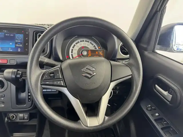 スズキ アルト ハイブリッドS 愛知県 2024(令6)年 0.5万km ソフトベージュメタリック/ホワイト スズキセーフティサポート/　　・デュアルカメラブレーキサポート/　　・誤発信抑制機能/　　・後方誤発進抑制機能/　　・車線逸脱警報機能/　　・ハイビームアシスト/　　・標識認識機能/純正7インチディスプレイオーディオ/　　・Bluetooth対応/USBポート/バックカメラ/ステアリングスイッチ/アイドリングストップ/シートヒーター（D席）/純正ホイールキャップ/電動格納ミラー