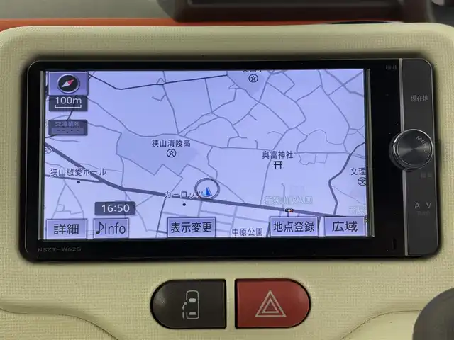 トヨタ ポルテ F 埼玉県 2012(平24)年 6.1万km クリームベージュ バックカメラ/社外ナビ/（TV/CD/DVD/SD/BT/USB）/純正ドアバイザー/純正フロアマット/横滑り防止措置/ウインカーミラー/フォグランプ/ETC/ナノイー/プッシュスタート/スマートキー