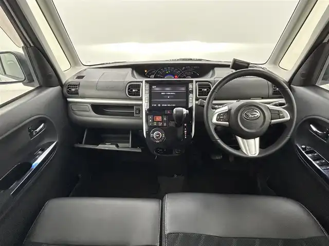 ダイハツ タント カスタム RS トップED SA Ⅲ 熊本県 2018(平30)年 5万km パールホワイトⅢ 禁煙車　/純正ナビ（ＣＤ・ＤＶＤ・ＳＤ・ＵＳＢ・ＨＤＭＩ）/全周囲カメラ　/社外前方ドライブレコーダー　/後ろのみクリアランスソナー　/運転席シートヒーター　/両側パワースライドドア/衝突軽減ブレーキ　/横滑り防止/アイドリングストップ/純正フロアマット/純正１５インチAW/オートライト/オートマチックハイビーム/LEDヘッドライト/スマートキー/プッシュスタート/保証書/取扱説明書