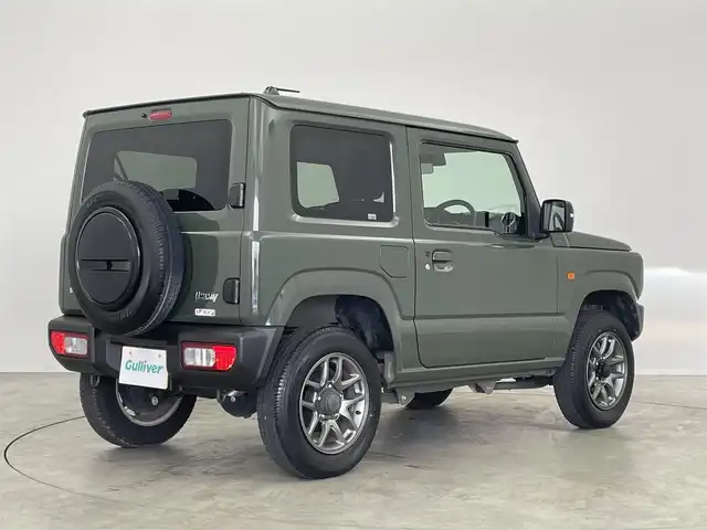 スズキ ジムニー XC 埼玉県 2019(平31)年 0.2万km ジャングルグリーン 4WD/5速MT/社外ナビ/ CD DVD Bluetooth/バックカメラ/スズキセーフティサポート/レーンキープアシスト/クルーズコントロール/ミラーヒーター/ドライブレコーダー/LEDオートライト/純正アルミホイール
