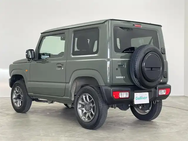 スズキ ジムニー XC 埼玉県 2019(平31)年 0.2万km ジャングルグリーン 4WD/5速MT/社外ナビ/ CD DVD Bluetooth/バックカメラ/スズキセーフティサポート/レーンキープアシスト/クルーズコントロール/ミラーヒーター/ドライブレコーダー/LEDオートライト/純正アルミホイール
