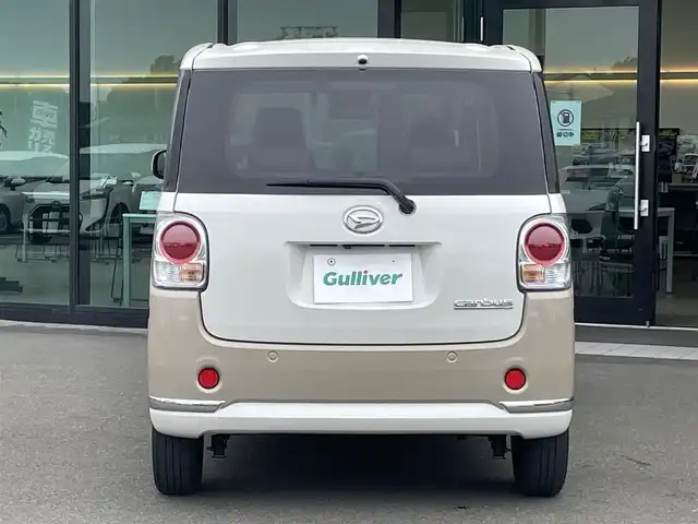 ダイハツ ムーヴ キャンバス G メイクアップ リミテッド　SAⅢ 東京都 2020(令2)年 3万km パールホワイトⅢ/ナチュラルベージュマイカメタリック 2トーン 純正ナビ/フルセグ/全方位モニター/両側パワースライドドア/ETC/ドライブレコーダー/衝突軽減ブレーキ/アイドリングストップ/オートマチックハイビーム/LEDヘッドライト/フォグランプ/スマートキー/プッシュスタート
