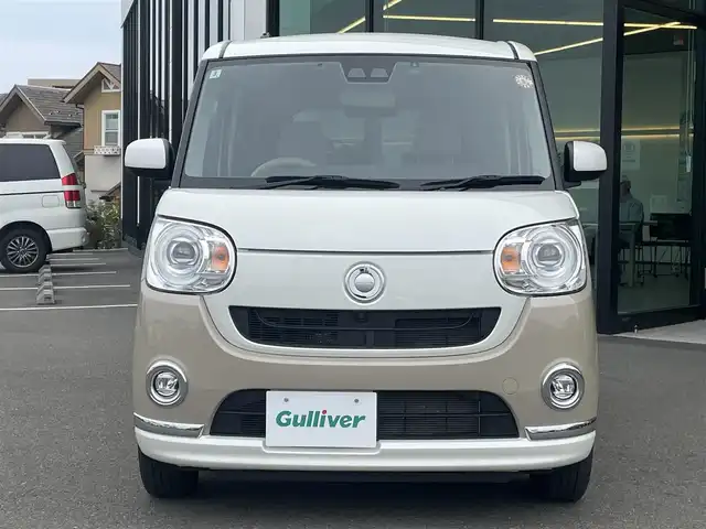 ダイハツ ムーヴ キャンバス G メイクアップ リミテッド　SAⅢ 東京都 2020(令2)年 3万km パールホワイトⅢ/ナチュラルベージュマイカメタリック 2トーン 純正ナビ/フルセグ/全方位モニター/両側パワースライドドア/ETC/ドライブレコーダー/衝突軽減ブレーキ/アイドリングストップ/オートマチックハイビーム/LEDヘッドライト/フォグランプ/スマートキー/プッシュスタート
