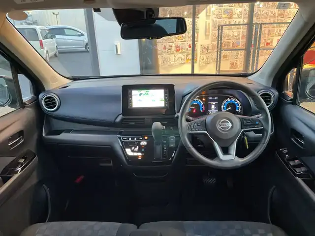 日産 デイズ HWS X プロパイロットED 千葉県 2020(令2)年 2.5万km ブラック 純正メモリナビ/(CD/iPod/USB/SD/BT)/バックカメラ/プロパイロット/衝突被害軽減システム/車線逸脱警報/クルーズコントロール/横滑り防止装置/ETC/アイドリングストップ/LEDヘッドライト/フォグランプ/オートライト/ウィンカーミラー/電動格納ミラー/社外14インチAW/シートリフター/禁煙車/プッシュスタート/スマートキー/純正フロアマット/ドアバイザー/スペアキー/保証書