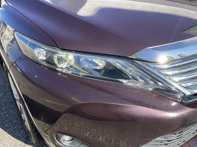 トヨタ ハリアー ハイブリッド プレミアム 福井県 2014(平26)年 11.1万km ブラキッシュレッドマイカ ワンオーナー/取説・保証書/4WD/純正メモリナビ/AM/FM/フルセグTV/BT/CD/バックカメラ/クルーズコントロール/電動リアゲート/コーナーセンサー/ビルトインETC/LEDヘッドライト/純正18インチAW/プリクラッシュセーフティ/D席パワーシート/プッシュスタート/オートライト/オートハイビーム/フォグランプ/ハーフレザーシート/ステアリングリモコン/純正フロアマット/デュアルAAC/スペアキー