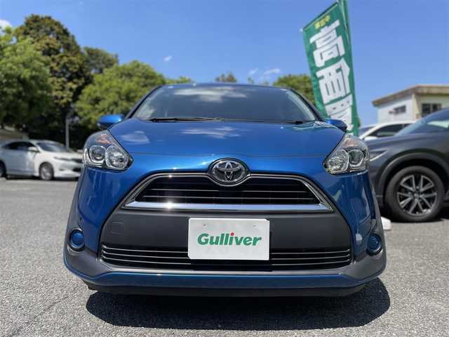 トヨタ シエンタ G 東京都 2017(平29)年 6.3万km コバルトブルーメタリック ワンオーナー/純正SDナビ（NSZT-W66T）//Bluetoothオーディオ/フルセグTV/DVD/バックカメラ/両側電動スライドドア/前席シートヒーター/Toyota Safety Sense/・プリクラッシュセーフティ/・レーンディパーチャーアラート/・オートマチックハイビーム/前後ドライブレコーダー/純正フロアマット/ETC/保証書/取扱説明書/スペアキー