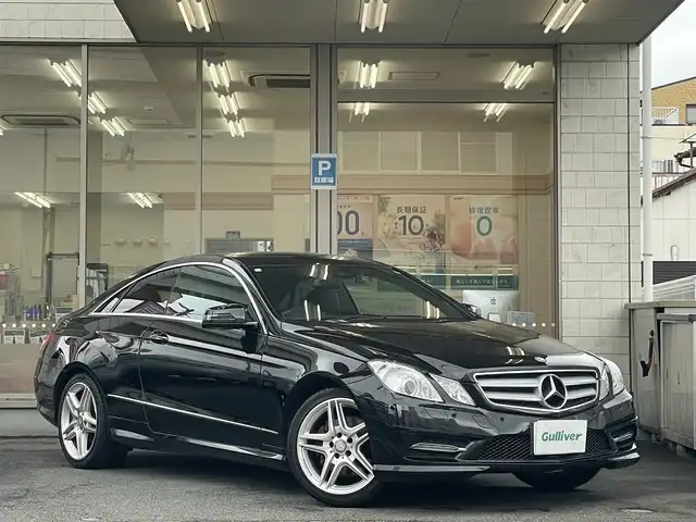 メルセデス・ベンツ Ｅ３５０ クーペ 愛知県 2013(平25)年 11.8万km オブシディアンブラック /当店買取/禁煙//純正ナビ/フルセグTV/CD/DVD/Bluetooth//バックカメラ//HID/Aライト//黒革シート/パワーシート/シートヒーター//シートベンチレーション//Pソナー/クルーズコントロール//AMG18アルミ//取説/キーレスゴー