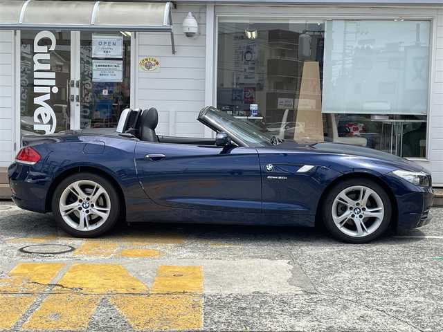 ＢＭＷ Ｚ４ sDrive20i クルージング 神奈川県 2012(平24)年 9.9万km 紺 純正HDDナビ/　（CD・DVD再生可）/黒革シート/シートヒーター/パワーシート/前方ドラレコ/パドルシフト/キセノンライト/キーレス×2/取扱説明書