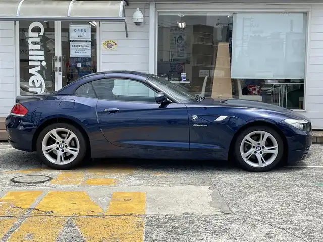 ＢＭＷ Ｚ４ sDrive20i クルージング 神奈川県 2012(平24)年 9.9万km 紺 純正HDDナビ/　（CD・DVD再生可）/黒革シート/シートヒーター/パワーシート/前方ドラレコ/パドルシフト/キセノンライト/キーレス×2/取扱説明書