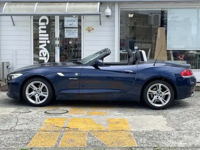 ＢＭＷ Ｚ４ sDrive20i クルージング 神奈川県 2012(平24)年 9.9万km 紺 純正HDDナビ/　（CD・DVD再生可）/黒革シート/シートヒーター/パワーシート/前方ドラレコ/パドルシフト/キセノンライト/キーレス×2/取扱説明書