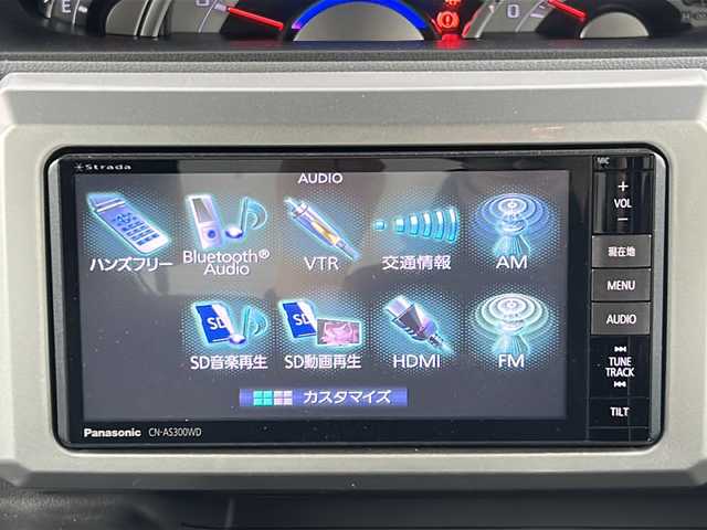 ダイハツ ウェイク G ターボ SA Ⅱ 愛知県 2016(平28)年 6.9万km オフビートカーキM 衝突被害軽減ブレーキ/SDナビ（CN-AS300WD）/フルセグテレビ/バックカメラ/ETC/両側電動スライドドア/アイドリングストップ/LEDヘッドライト/純正ア14インチアルミホイール/ターボ車/Bluetooth接続/ベンチシート/スマートキー