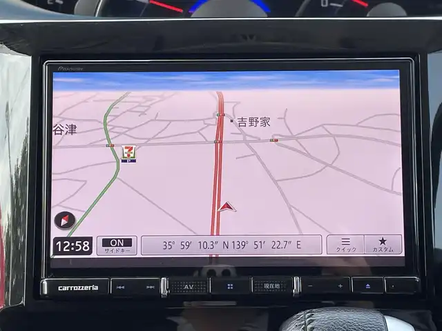 ダイハツ タント カスタム RS トップED SA Ⅲ 千葉県 2017(平29)年 4.1万km ブラックマイカメタリック スマートアシストIII/・衝突軽減ブレーキ/・車線逸脱警報/・オートマチックハイビーム/社外8インチSDナビ【AVIC-RL910】/・CD/DVD/MSV/Bluetooth/フルセグ/バックカメラ/両後パワースライドドア/ハーフレザーシート/運転席シートヒーター/スマートキー/純正LEDヘッドライト/フォグランプ/純正15インチアルミホイール/社外ドライブレコーダー/ETC/本革巻きステアリング/ドアバイザー/新車時保証書＆取扱説明書