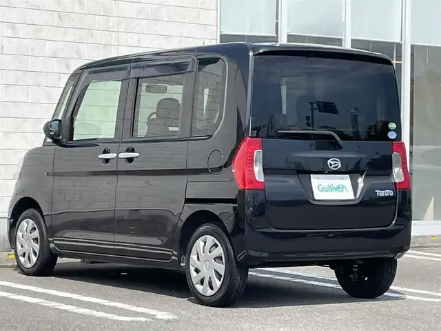 ダイハツ タント L 宮崎県 2018(平30)年 4.4万km ブラックマイカメタリック 社外ナビ「CN-RE06WD」/(AM.FM.Bluetooth.DVD.CD)/フルセグTV/バックカメラ/両側イージークローザードア/横滑り防止機能/アイドリングストップ/電動格納ミラー/パワーウィンドウ/エアコン/スペアキー