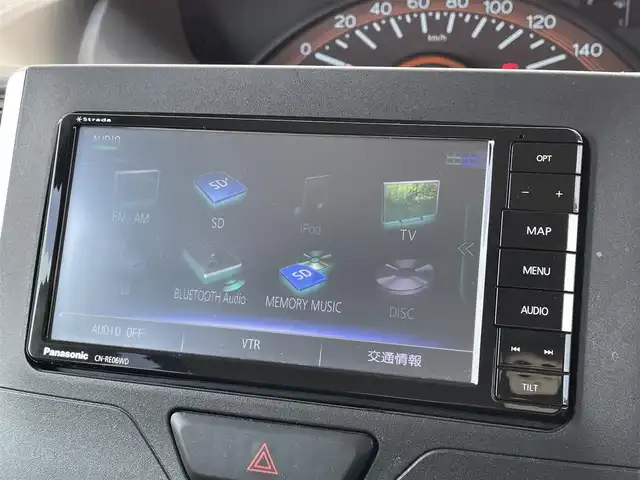 ダイハツ タント L 宮崎県 2018(平30)年 4.4万km ブラックマイカメタリック 社外ナビ「CN-RE06WD」/(AM.FM.Bluetooth.DVD.CD)/フルセグTV/バックカメラ/両側イージークローザードア/横滑り防止機能/アイドリングストップ/電動格納ミラー/パワーウィンドウ/エアコン/スペアキー
