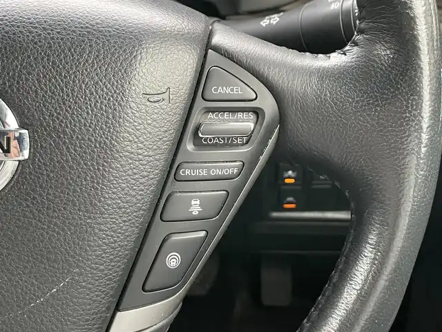 日産 エルグランド 250ハイウェイスターS 静岡県 2019(令1)年 16.5万km ファントムブラック エマージェンシーブレーキ　/LDW /レーダークルコン  /コーナーセンサー　/両側パワスラ　/半革シート　/ディスプレイオーディオ （FH-9400DVS）/Bカメラ　　/オートライト  /ウィンカーミラー  /純正18インチAW /社外前後ドラレコ /ETC/スペアキー /保証書/取説