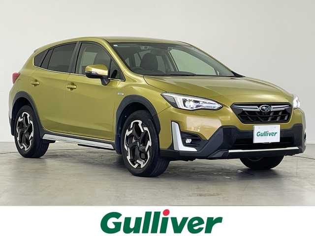 スバル ＸＶ ハイブリッド アドバンス 岐阜県 2021(令3)年 1.8万km 黄 純正SDナビ/（フルセグ/BT/CD/DVD/USB/バックカメラ/追従型クルーズコントロール/ブラインドスポットモニター/電子パーキングブレーキ/ETC/パワーシート/レザーシート/シートヒーター/メモリーシート/プッシュスタート/革巻きステアリング/電格ミラー/ステアリング連動ヘッドランプ/LEDヘッドライト/オートライト/オートマチックハイビーム