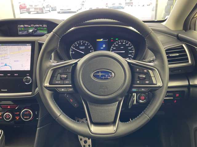 スバル ＸＶ ハイブリッド アドバンス 岐阜県 2021(令3)年 1.8万km 黄 純正SDナビ/（フルセグ/BT/CD/DVD/USB/バックカメラ/追従型クルーズコントロール/ブラインドスポットモニター/電子パーキングブレーキ/ETC/パワーシート/レザーシート/シートヒーター/メモリーシート/プッシュスタート/革巻きステアリング/電格ミラー/ステアリング連動ヘッドランプ/LEDヘッドライト/オートライト/オートマチックハイビーム