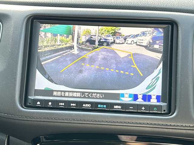ホンダ ヴェゼル ハイブリッド Z ホンダセンシング 茨城県 2019(平31)年 6.5万km ミッドナイトブルービームM 純正SDナビ/Bluetooth/CD/DVD/フルセグテレビ/バックカメラ/クルーズコントロール/追従機能/LEDオートライト/シートヒーター/ハーフレザー/フロントワイパーデアイサー/ルーフレール/USBポート/プッシュスタート/スマートキー/ビルドインETC