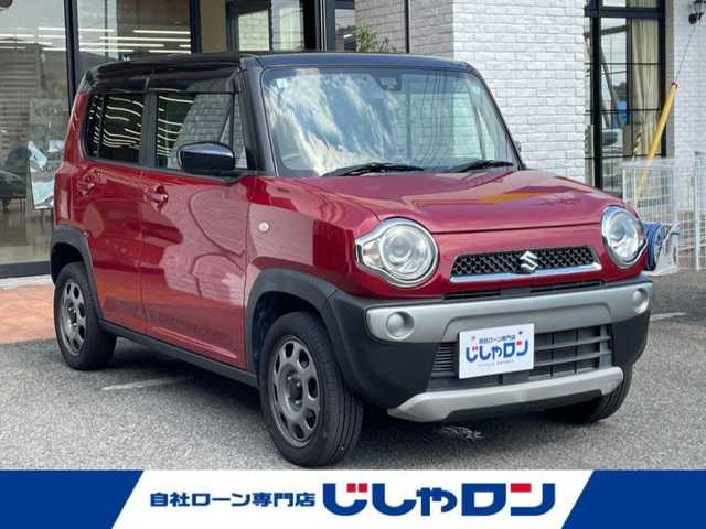 スズキ ハスラー G 高知県 2015(平27)年 8.7万km フェニックスレッドパール/ブルーイッシュブラックパール (株)IDOMが運営する【じしゃロン高知店】の自社ローン専用車両になります。こちらは現金またはオートローンご利用時の価格です。自社ローンご希望の方は別途その旨お申付け下さい