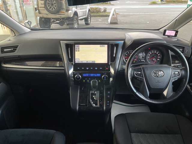 トヨタ アルファード S 福島県 2019(平31)年 7.3万km ホワイトパールクリスタルシャイン ＴＲＤフルエアロ　ＴＲＤアルミホイール　１オーナー　純正９インチナビ　バックカメラ　プリクラッシュ　ビルトインＥＴＣ　クリアランスソナー　クルーズコントロール　ドライブレコーダー　フルセグＴＶ