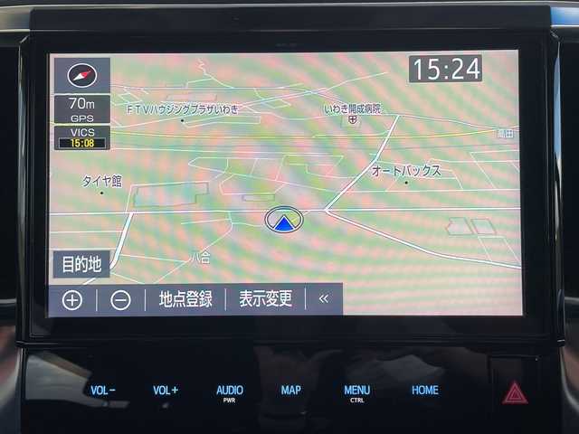 トヨタ アルファード S 福島県 2019(平31)年 7.3万km ホワイトパールクリスタルシャイン ＴＲＤフルエアロ　ＴＲＤアルミホイール　１オーナー　純正９インチナビ　バックカメラ　プリクラッシュ　ビルトインＥＴＣ　クリアランスソナー　クルーズコントロール　ドライブレコーダー　フルセグＴＶ