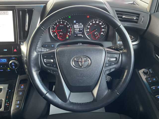 トヨタ アルファード S 福島県 2019(平31)年 7.3万km ホワイトパールクリスタルシャイン ＴＲＤフルエアロ　ＴＲＤアルミホイール　１オーナー　純正９インチナビ　バックカメラ　プリクラッシュ　ビルトインＥＴＣ　クリアランスソナー　クルーズコントロール　ドライブレコーダー　フルセグＴＶ