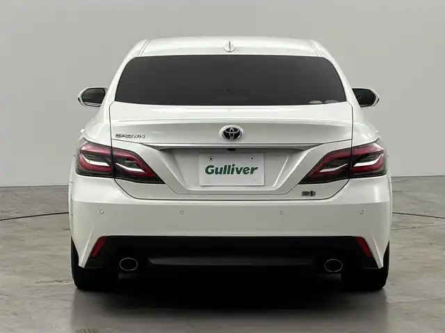 トヨタ クラウン ハイブリッド S Cパッケージ 福岡県 2018(平30)年 6万km ホワイトパールクリスタルシャイン 純正９型ナビ／フルセグＴＶ　/バックカメラ　/レーダークルコン　/パドルシフト　/コーナーセンサー　/トヨタセーフティセンス　/衝突軽減ブレーキ/レーンキープ/ブラインドスポットモニター/アクセル踏み間違い防止　/ステアリングヒーター　/シートヒーター　/パワーシート/純正１８インチＡＷ